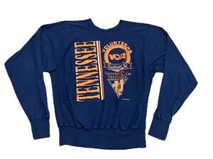 Vintage UT Tennessee Volunteers Shirt Sweatshirt The Guzzler Jeff Williams 1991